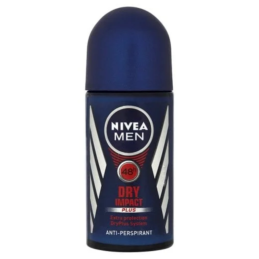 Φωτογραφία προϊόντος: Αποσμητικό Roll-On Nivea Dry For Men (Μπλε) 50ml