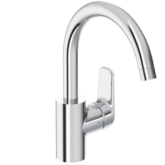 Φωτογραφία προϊόντος: Ideal Standard GA Μπαταρία νεροχύτη Ideal Standard Ceraflex B1727AA χρώμα ασημί χρωμέ γυαλιστερό