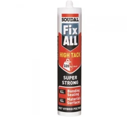 Φωτογραφία προϊόντος: ΚΟΛΛΑ SOUDAL FIX ALL HIGH TACK 290ml