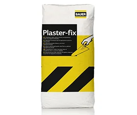 Φωτογραφία προϊόντος: ΕΤΟΙΜΟΣ ΣΟΒΑΣ BAUER PLASTER-FIX ΤΑΧΕΙΑΣ ΠΗΞΕΩΣ 25KG ΛΕΥΚΟ