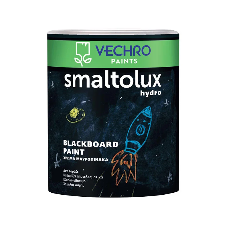 Φωτογραφία προϊόντος: Vechro SMALTOLUX HYDRO BLACKBOARD PAINT 750ml