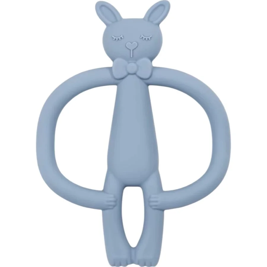 Φωτογραφία προϊόντος: Μπλε, Bob Rabbit, μασητικό οδοντοφυΐας από σιλικόνη, Queen Mother