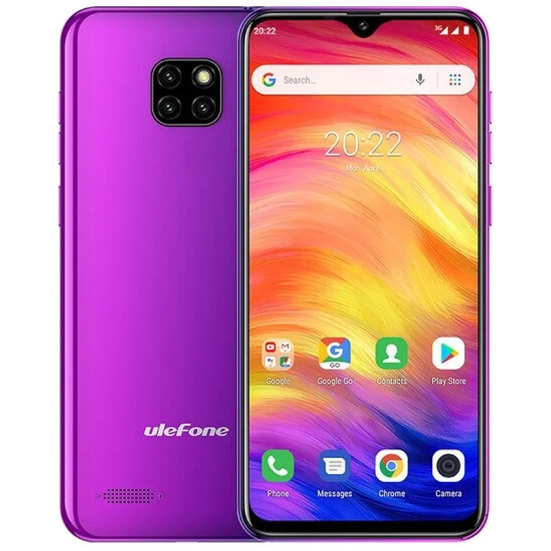 Φωτογραφία προϊόντος: SUNSHINE SS-057 TPU hydrogel Τζαμάκι Προστασίας για Ulefone Note 7 (1GB/16GB) Μωβ