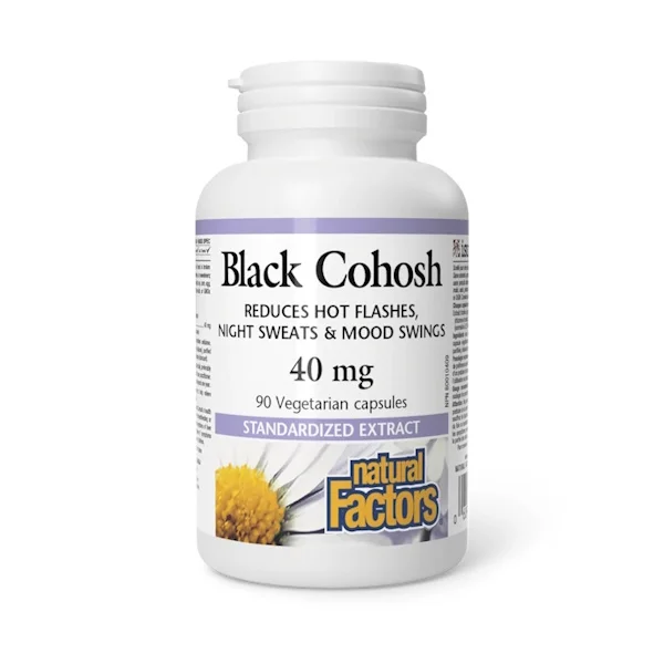 Φωτογραφία προϊόντος: Black Cohosh Standardized Extract 40mg x 90 caps -Natural Factors