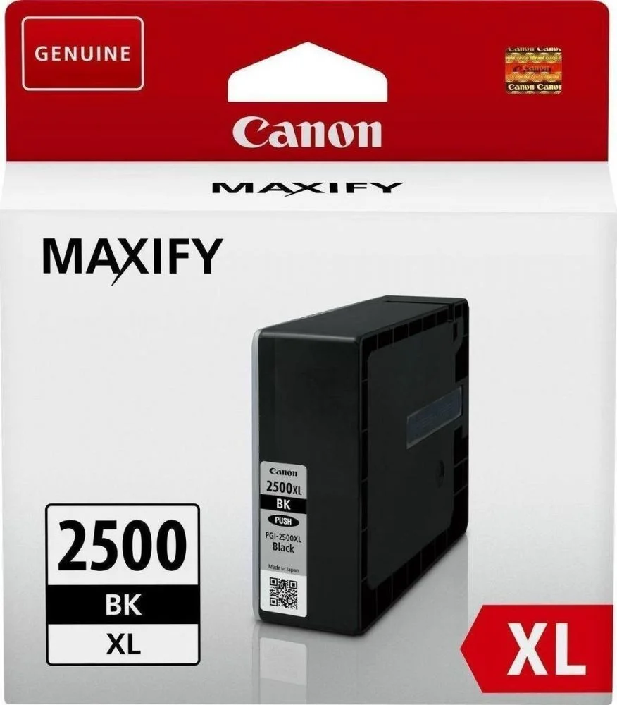 Φωτογραφία προϊόντος: Canon PGI-2500XLB High Yield Black Ink Cartridge 2,5k - 9254B001