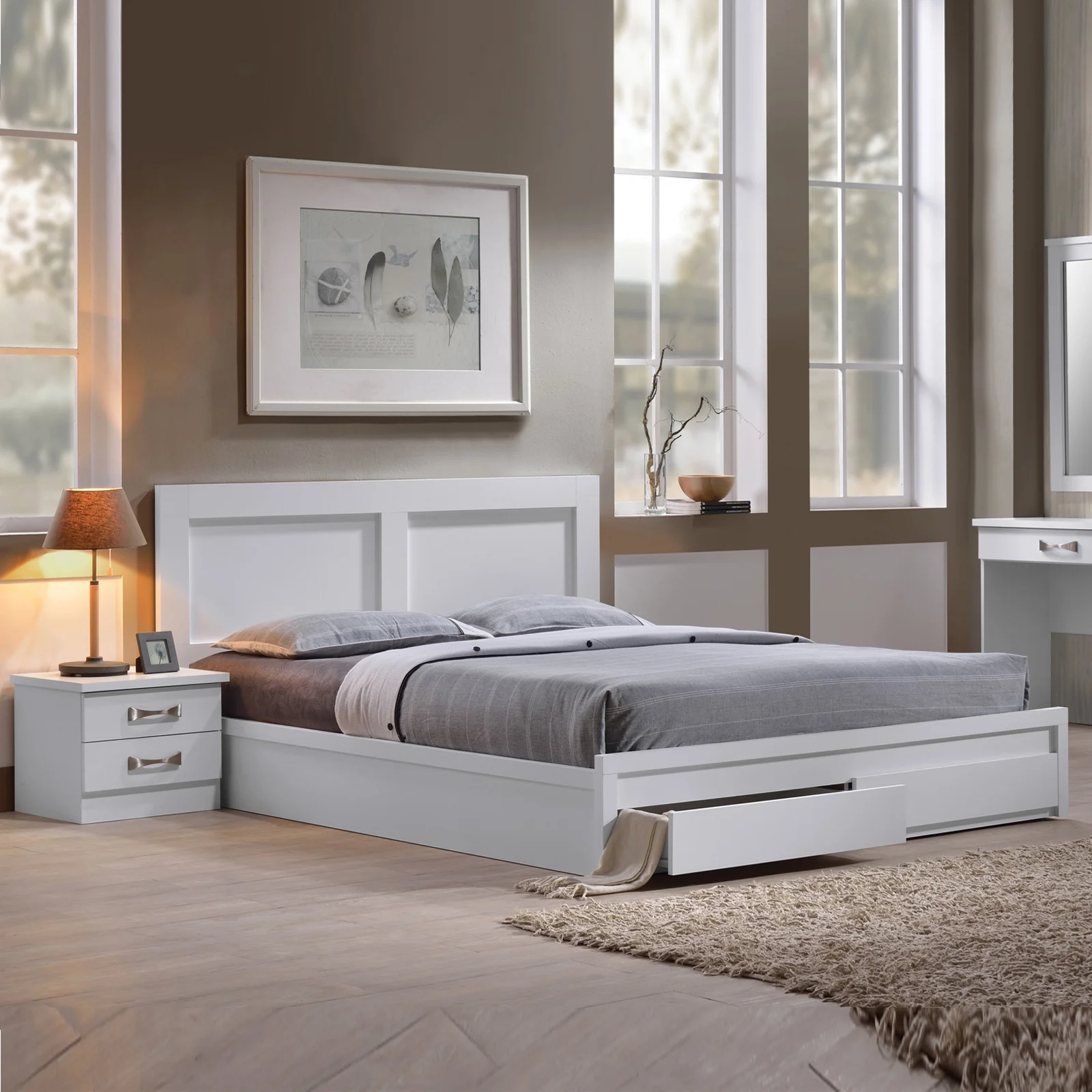 Φωτογραφία προϊόντος: Woodwell LIFE Για Στρώμα 140X190 Άσπρο
