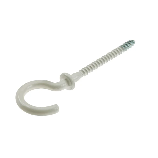 Φωτογραφία προϊόντος: suki Ξυλόβιδες Γάντζος 68x3.5 Ορείχαλκος Με Χείλος 4Τμχ