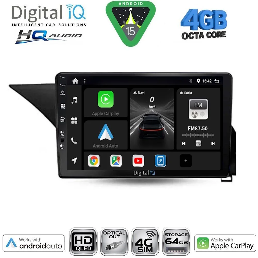 Φωτογραφία προϊόντος: DIGITAL IQ BXK 19410_CPAA (10inc) MULTIMEDIA TABLET for MERCEDES E (W212) mod. 2012-2014 (NTG 4.5)