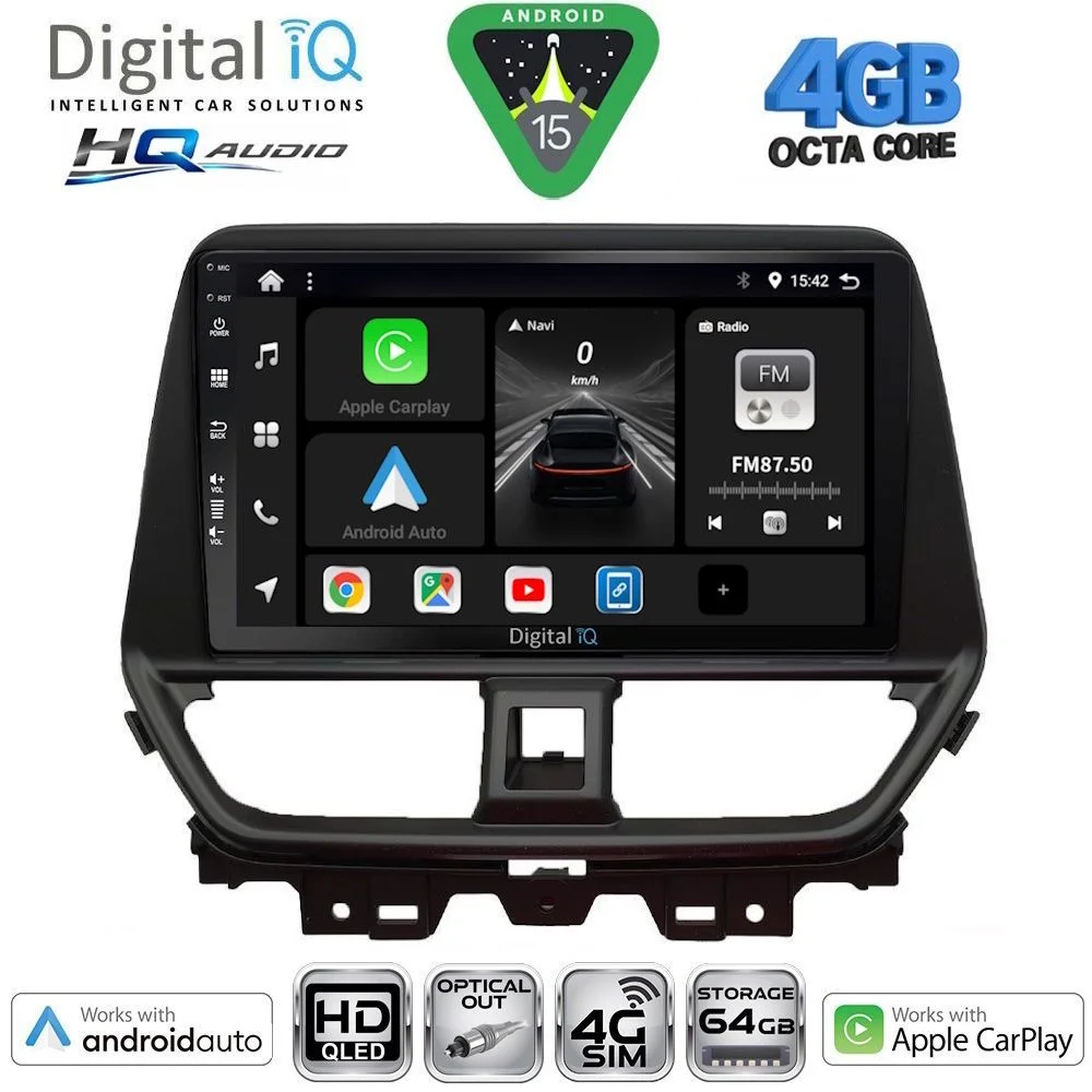 Φωτογραφία προϊόντος: DIGITAL IQ BXK 19673_CPAA (9inc) MULTIMEDIA TABLET for SUZUKI BALENO mod. 2022-2026