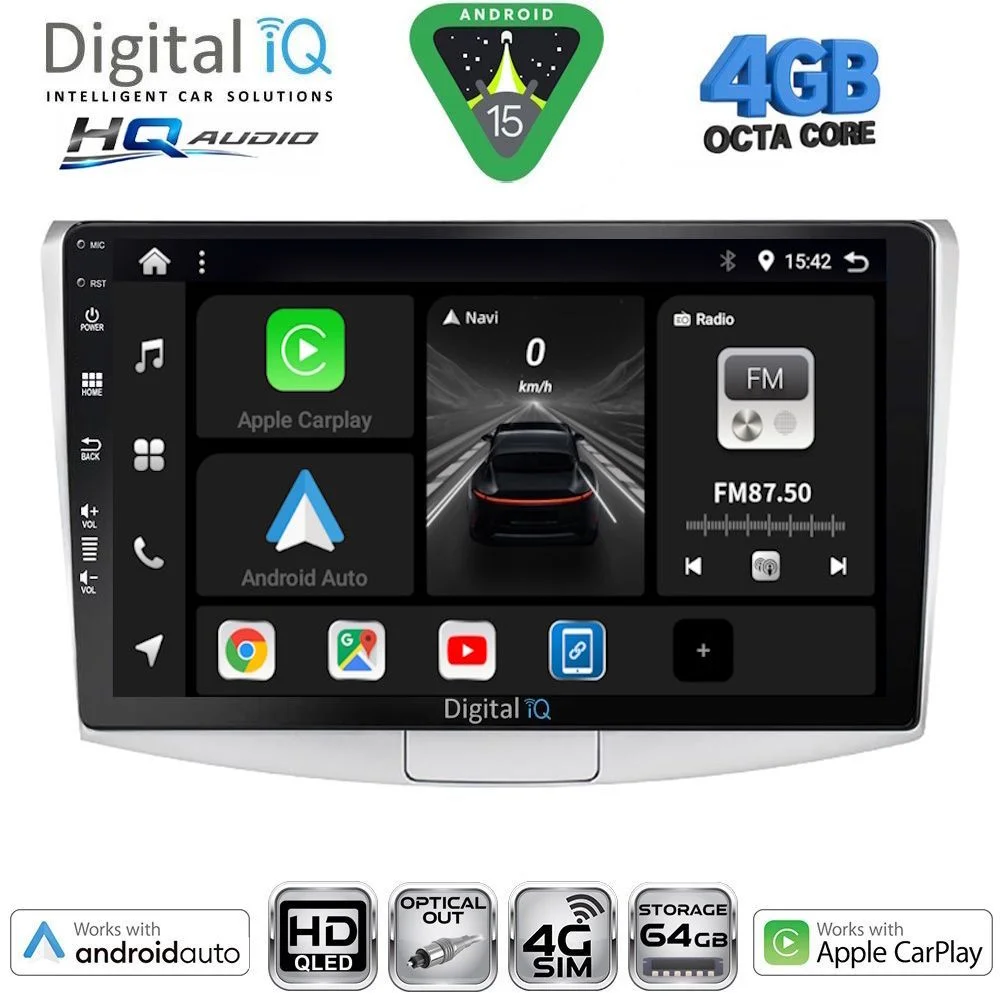 Φωτογραφία προϊόντος: DIGITAL IQ BXK 19764_CPAA (10inc) MULTIMEDIA TABLET for VW PASSAT mod. 2010-2015