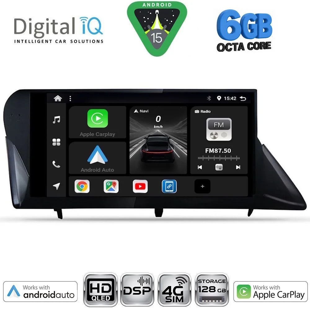 Φωτογραφία προϊόντος: DIGITAL IQ BXF 17346_CPAA (9inc) MULTIMEDIA TABLET for LEXUS RX mod. 2009-2014