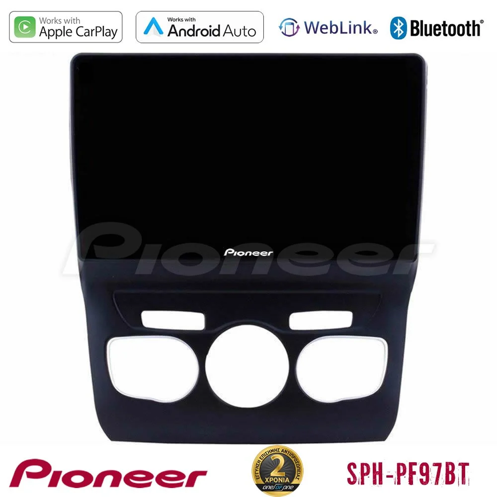 Φωτογραφία προϊόντος: Pioneer SPH-PF97BT Series Citroen C4L Multimedia Station 9 (Tablet Style) Με Carplay & Android Auto