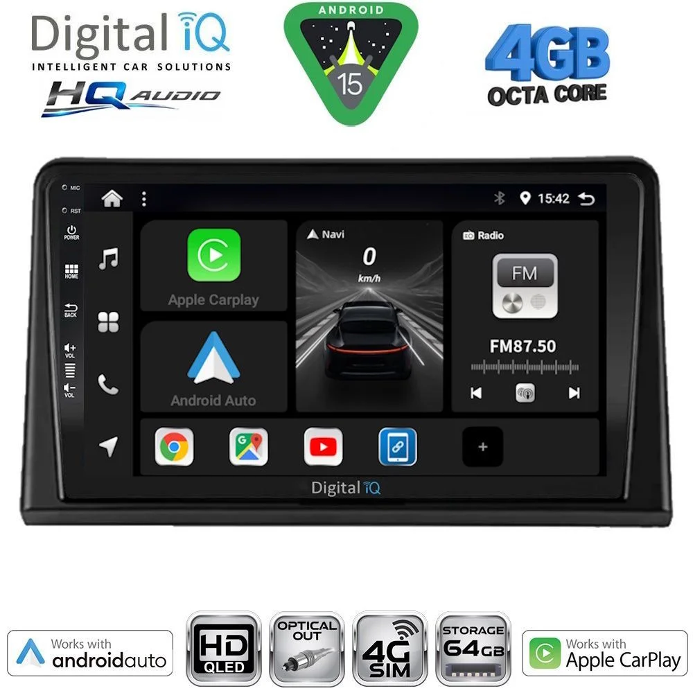 Φωτογραφία προϊόντος: DIGITAL IQ BXK 19548_CPAA (9inc) MULTIMEDIA TABLET for RENAULT EXPRESS mod. 2020-2026