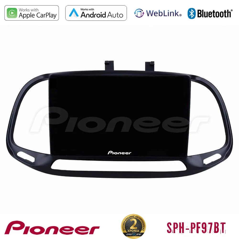 Φωτογραφία προϊόντος: Pioneer SPH-PF97BT Series Fiat Doblo 2015-2022 Multimedia Station 9 (Tablet Style) Με Carplay & Android Auto
