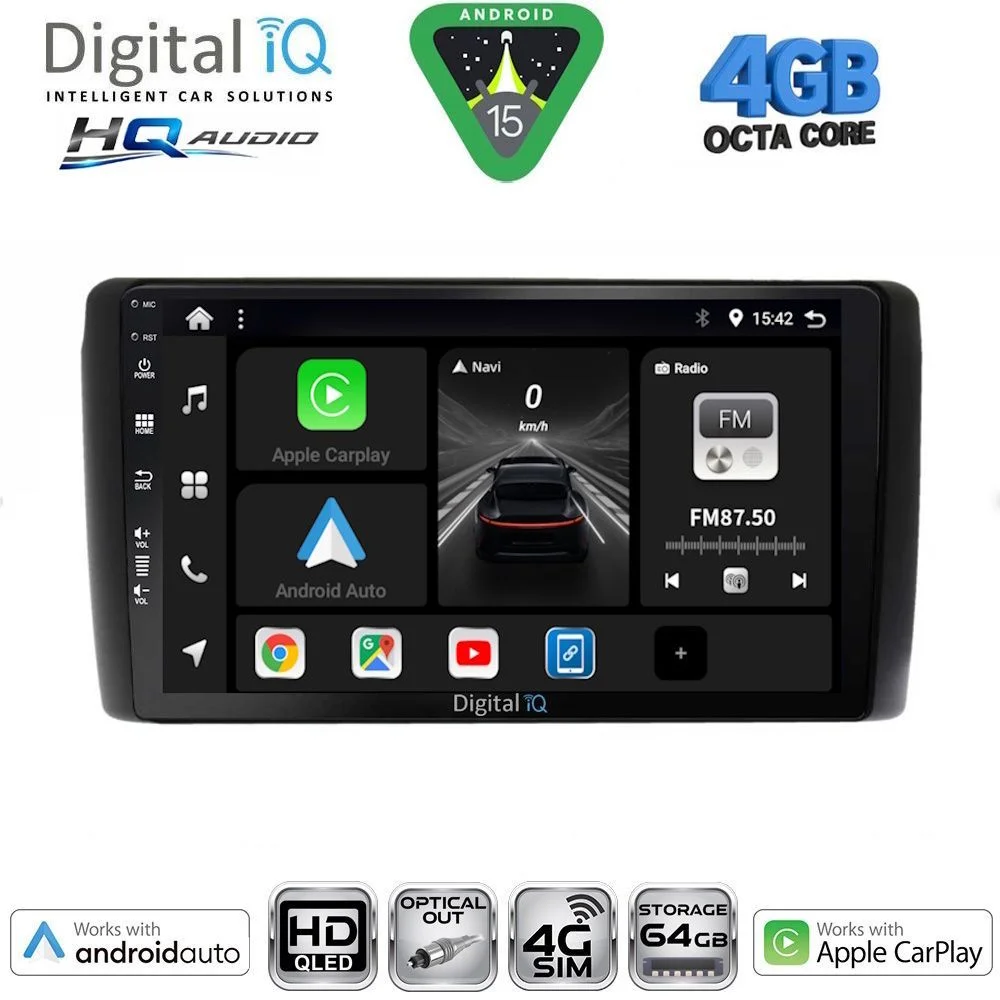 Φωτογραφία προϊόντος: DIGITAL IQ BXK 19472_CPAA (9inc) MULTIMEDIA TABLET for NISSAN LEAF mod. 2009-2017