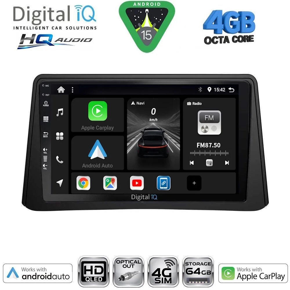 Φωτογραφία προϊόντος: DIGITAL IQ BXK 19496_CPAA (9inc) MULTIMEDIA TABLET for OPEL MOKKA mod. 2012-2015