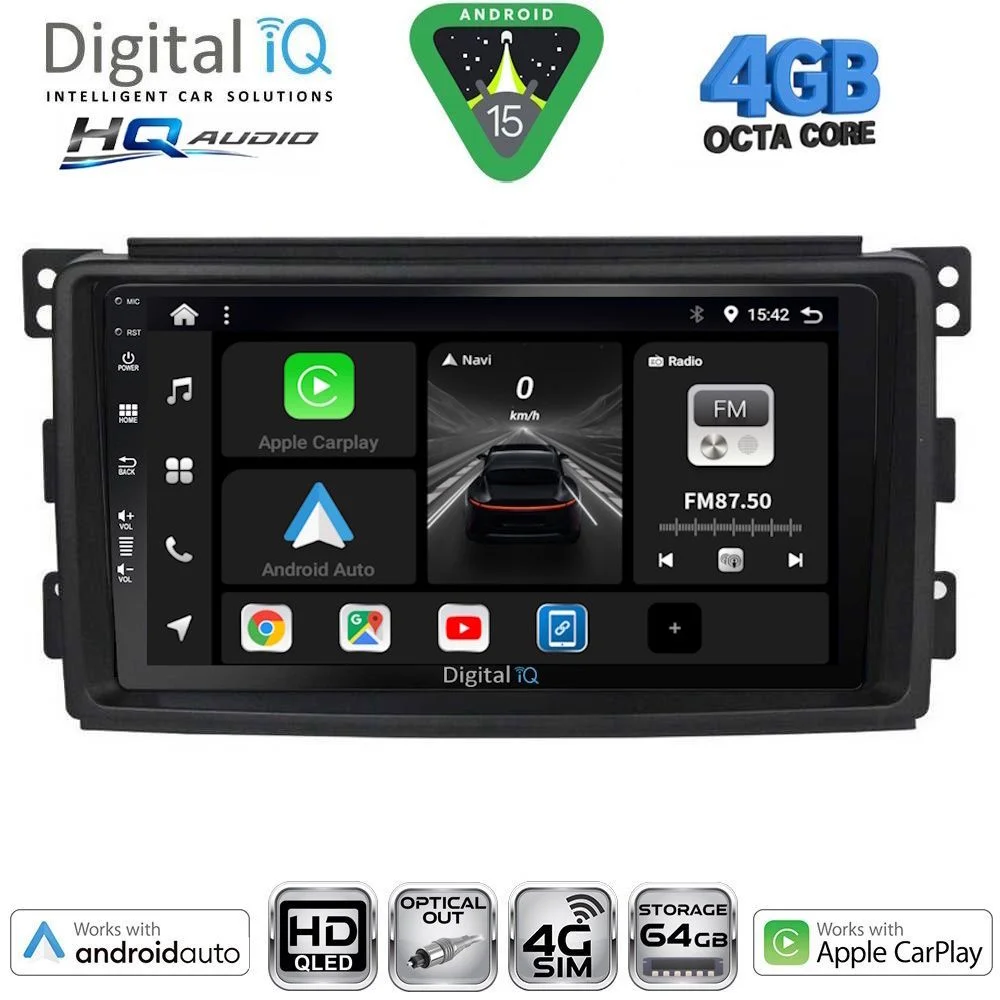 Φωτογραφία προϊόντος: DIGITAL IQ BXK 19621_CPAA (9inc) MULTIMEDIA TABLET for SMART mod. 2007-2010