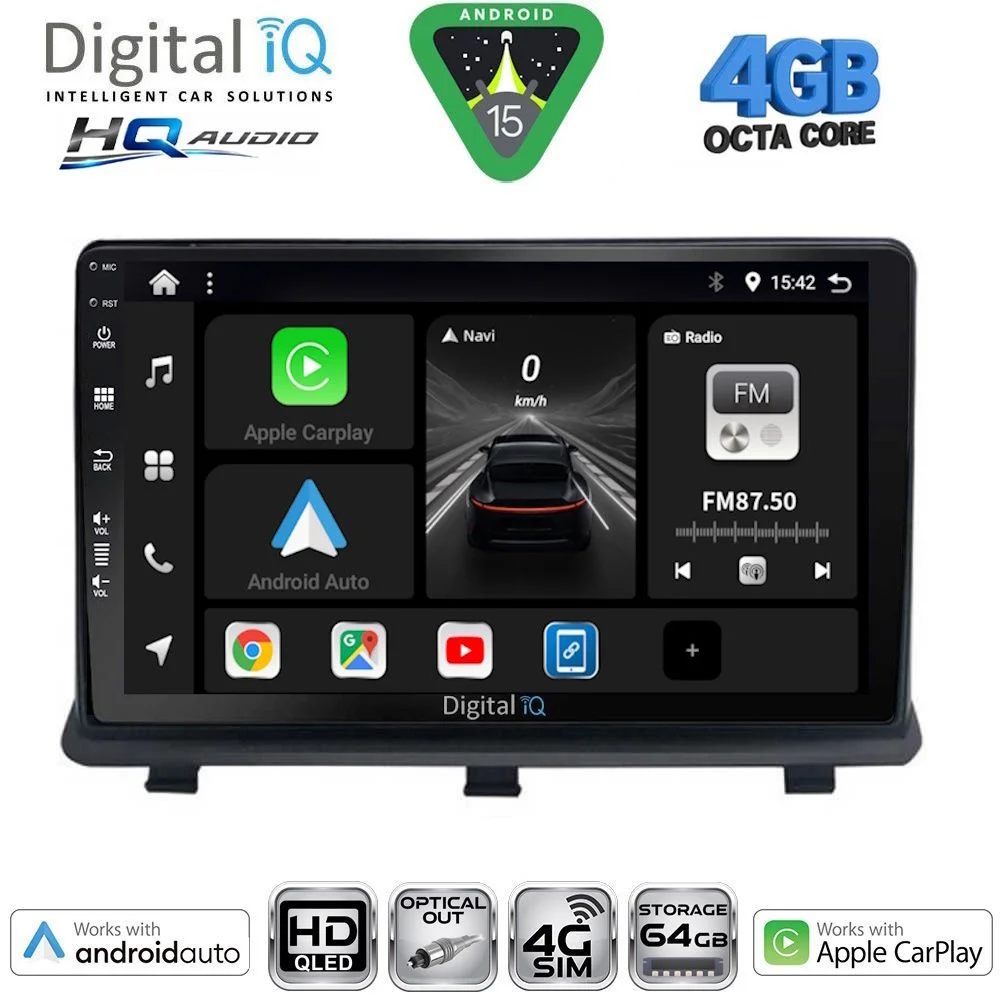 Φωτογραφία προϊόντος: DIGITAL IQ BXK 19480_CPAA (9inc) MULTIMEDIA TABLET for OPEL ANTARA mod. 2006-2016