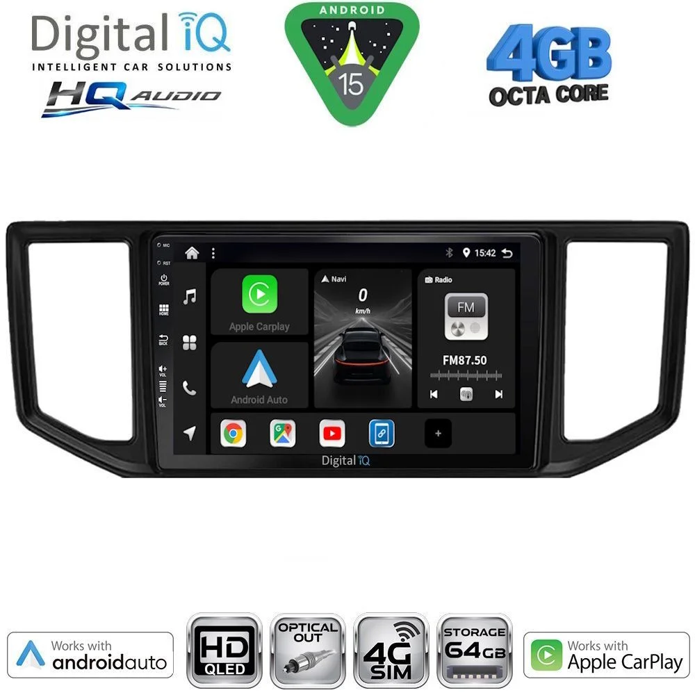 Φωτογραφία προϊόντος: DIGITAL IQ BXK 19753_CPAA (10inc) MULTIMEDIA TABLET for VW CRAFTER mod. 2017-2026