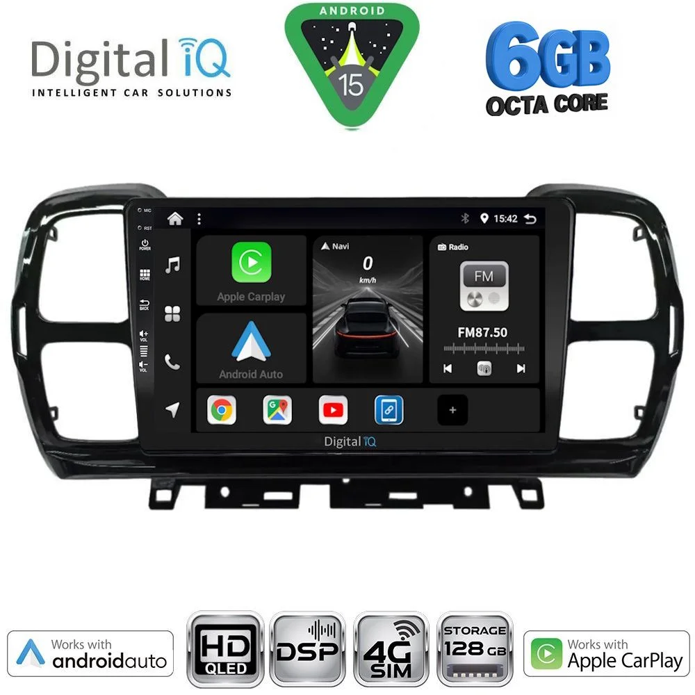 Φωτογραφία προϊόντος: DIGITAL IQ BXF 17088_CPAA (9inc) MULTIMEDIA TABLET for CITROEN C5 AIRCROSS mod. 2017-2021