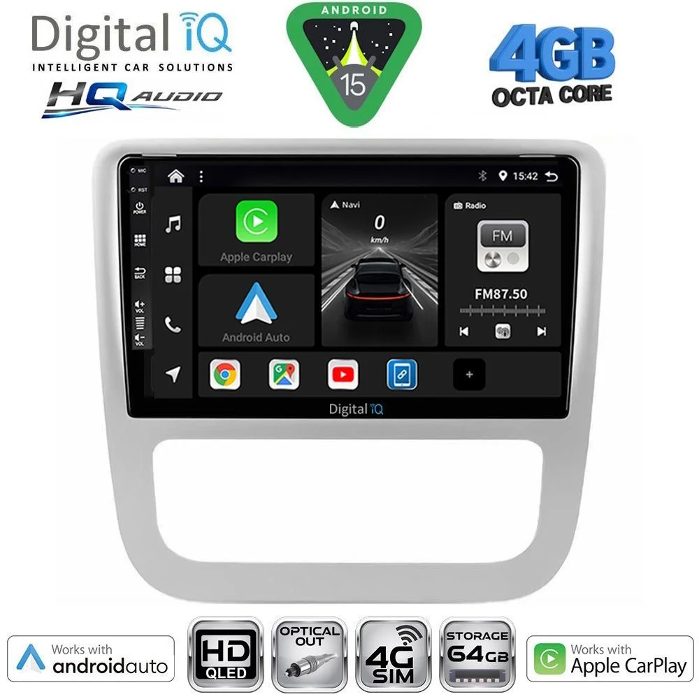 Φωτογραφία προϊόντος: DIGITAL IQ BXK 19751_CPAA CLIMA (9inc) MULTIMEDIA TABLET for VW EOS mod. 2006-2016 - SCIROCCO mod. 2011-2014