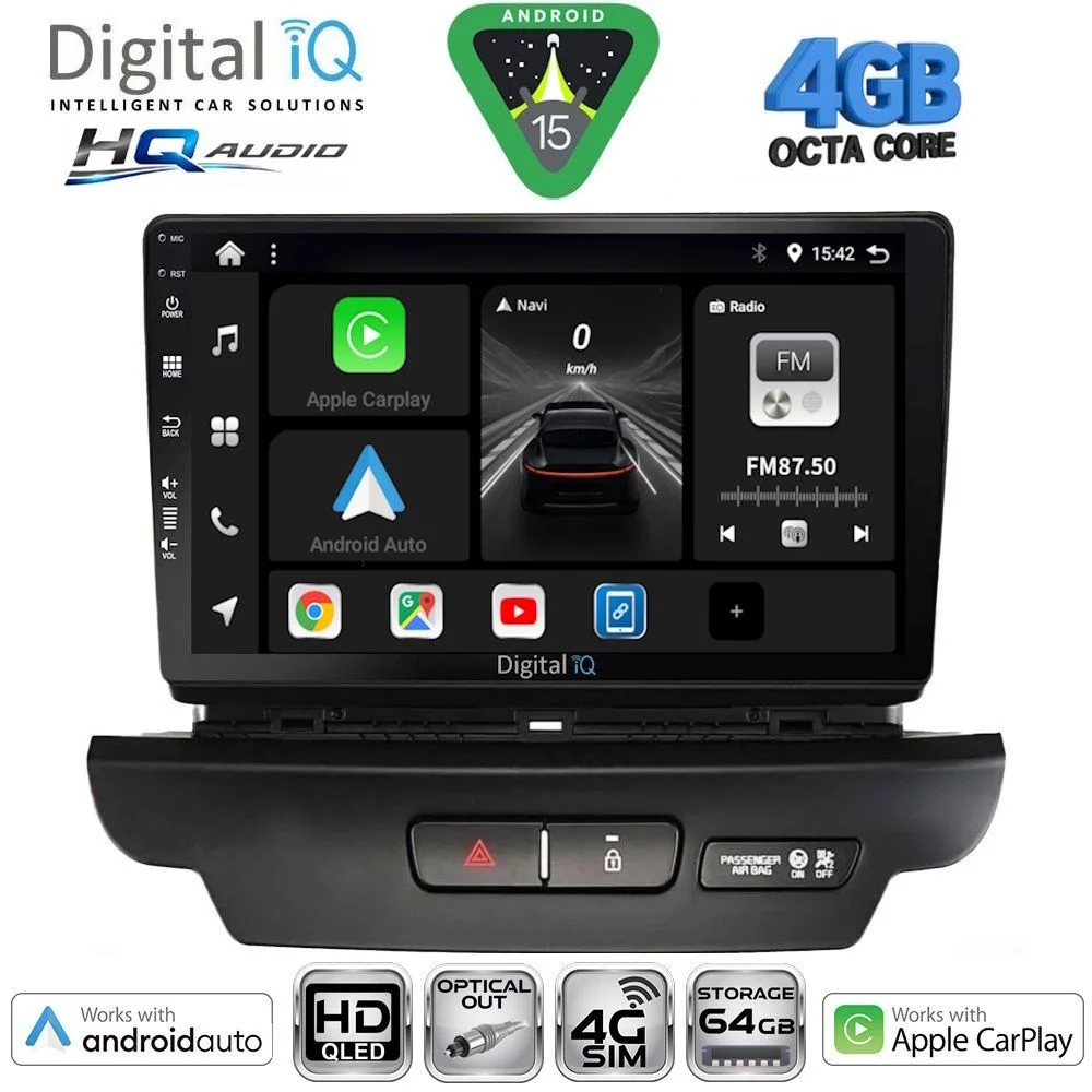 Φωτογραφία προϊόντος: DIGITAL IQ BXK 19304_CPAA (9inc) MULTIMEDIA TABLET for KIA CEED - XCEED mod. 2018-2022