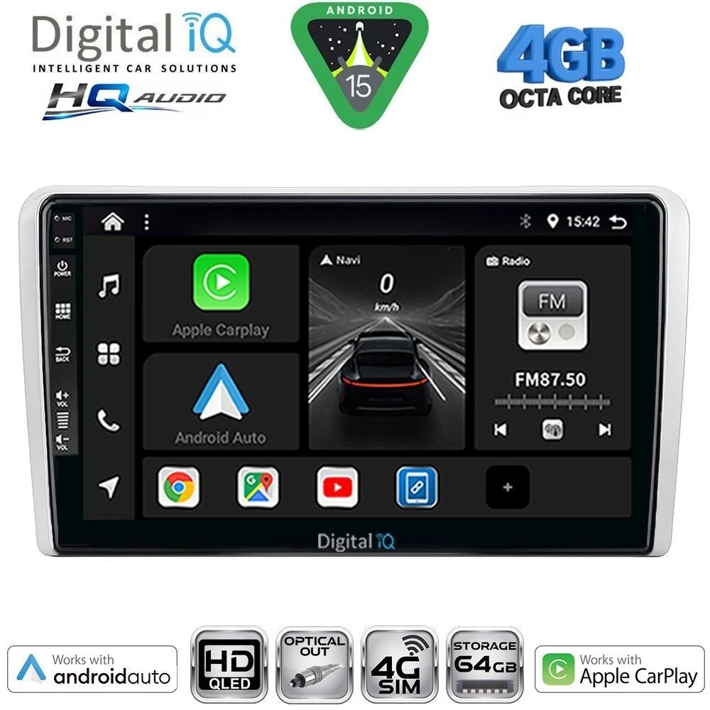 Φωτογραφία προϊόντος: DIGITAL IQ BXK 19481SL_CPAA (9inc) MULTIMEDIA TABLET for OPEL ALL mod. 2004-2014 (SILVER)