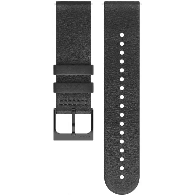 Φωτογραφία προϊόντος: GR Suunto 22mm Urban 6 Leather Band All Black έως 12 άτοκες δόσεις ή 24 δόσεις