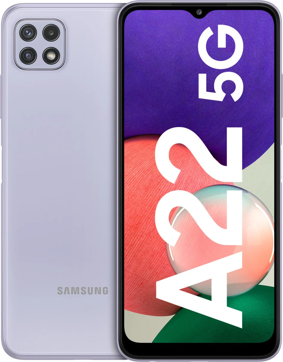 Φωτογραφία προϊόντος: SUNSHINE SS-057R Frosted Hydrogel Τζαμάκι Προστασίας για Samsung Galaxy A22 5G Dual SIM (4GB/64GB) Violet