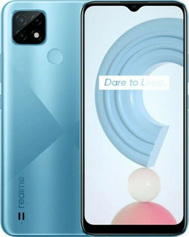Φωτογραφία προϊόντος: SUNSHINE SS-057R Frosted Hydrogel Τζαμάκι Προστασίας για Realme C21 Dual SIM (3GB/32GB) Cross Blue