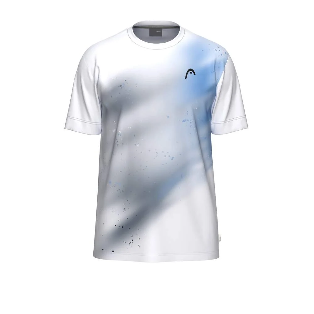 Φωτογραφία προϊόντος: TOPSPIN T-SHIRT MEN NAVY/ PRINT VISION M 811136 TENNIS HEAD
