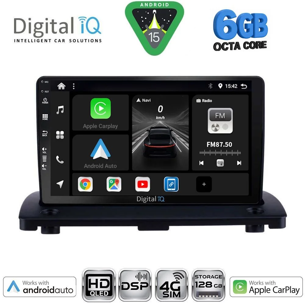 Φωτογραφία προϊόντος: DIGITAL IQ BXF 17789_CPAA (9inc) MULTIMEDIA TABLET for VOLVO XC90 mod. 2002-2014