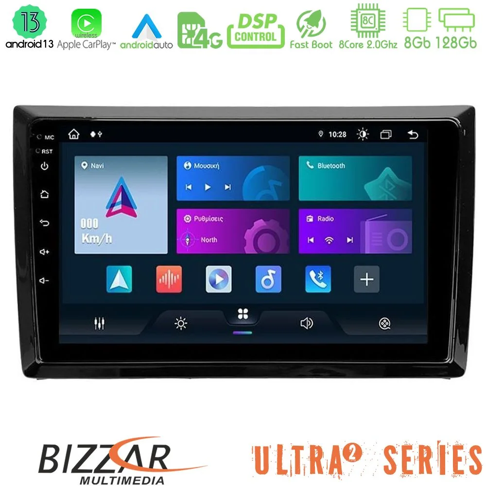 Φωτογραφία προϊόντος: Bizzar Ultra Series VW Beetle 8core Android13 8+128GB Navigation Multimedia Tablet 9