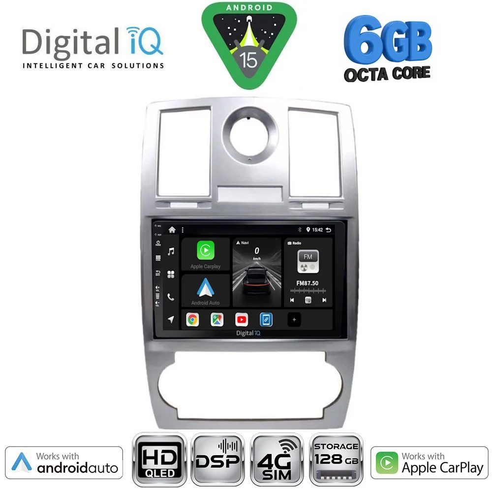 Φωτογραφία προϊόντος: DIGITAL IQ BXF 17285_CPAA (9inc) MULTIMEDIA TABLET for CHRYSLER 300C mod. 2005-2010