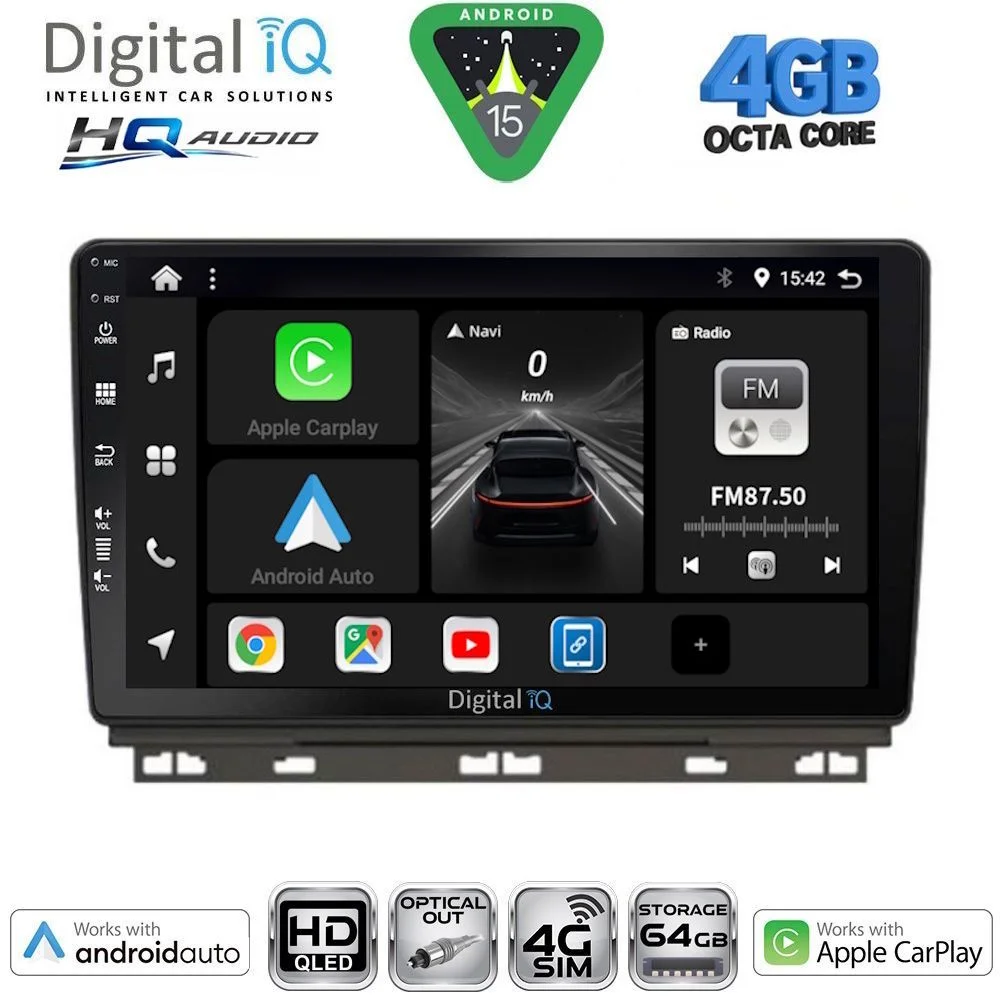 Φωτογραφία προϊόντος: DIGITAL IQ BXK 19546_CPAA (9inc) MULTIMEDIA TABLET for RENAULT CLIO - CAPTUR mod. 2019-2026