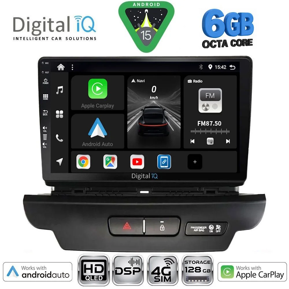 Φωτογραφία προϊόντος: DIGITAL IQ BXF 17304_CPAA (9inc) MULTIMEDIA TABLET for KIA CEED - XCEED mod. 2018-2022