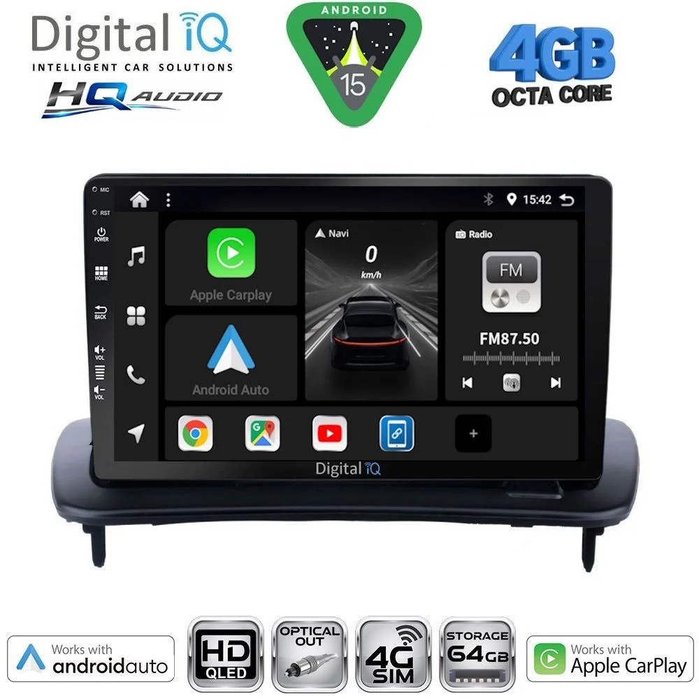 Φωτογραφία προϊόντος: DIGITAL IQ BXK 19783_CPAA (9inc) MULTIMEDIA TABLET for VOLVO C30 - S40 mod. 2004-2013