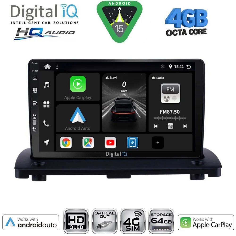 Φωτογραφία προϊόντος: DIGITAL IQ BXK 19789_CPAA (9inc) MULTIMEDIA TABLET for VOLVO XC90 mod. 2002-2014