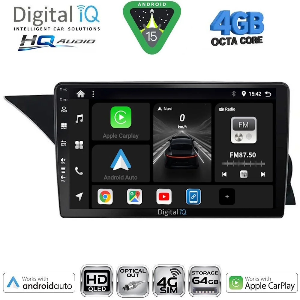 Φωτογραφία προϊόντος: DIGITAL IQ BXK 19411_CPAA (9inc) (NTG 4.0) MULTIMEDIA TABLET for MERCEDES GLK (X204) mod. 2008-2012