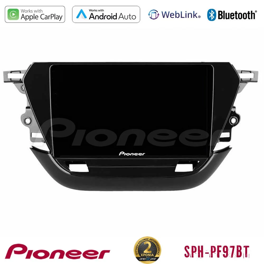 Φωτογραφία προϊόντος: Pioneer SPH-PF97BT Series Opel Corsa F 2019-2023 Multimedia Station 9 (Tablet Style) Με Carplay & Android Auto