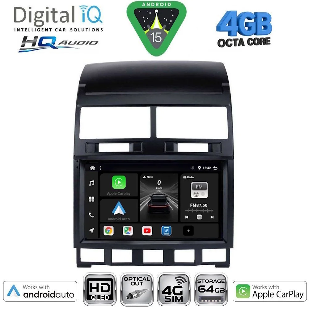 Φωτογραφία προϊόντος: DIGITAL IQ BXK 19765_CPAA (9inc) MULTIMEDIA TABLET for VW TOUAREG mod. 2003-2011