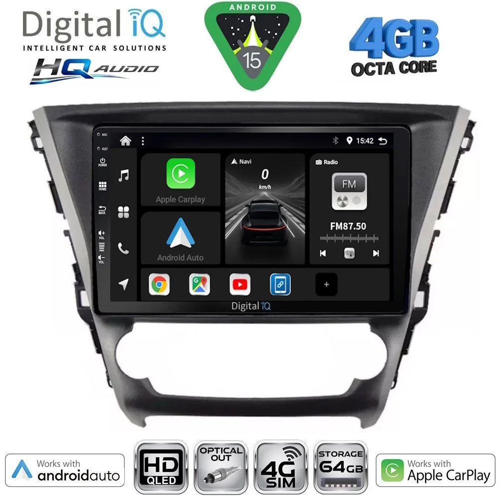 Φωτογραφία προϊόντος: DIGITAL IQ BXK 19706_CPAA (10inc) MULTIMEDIA TABLET for TOYOTA AVENSIS mod. 2016-2019