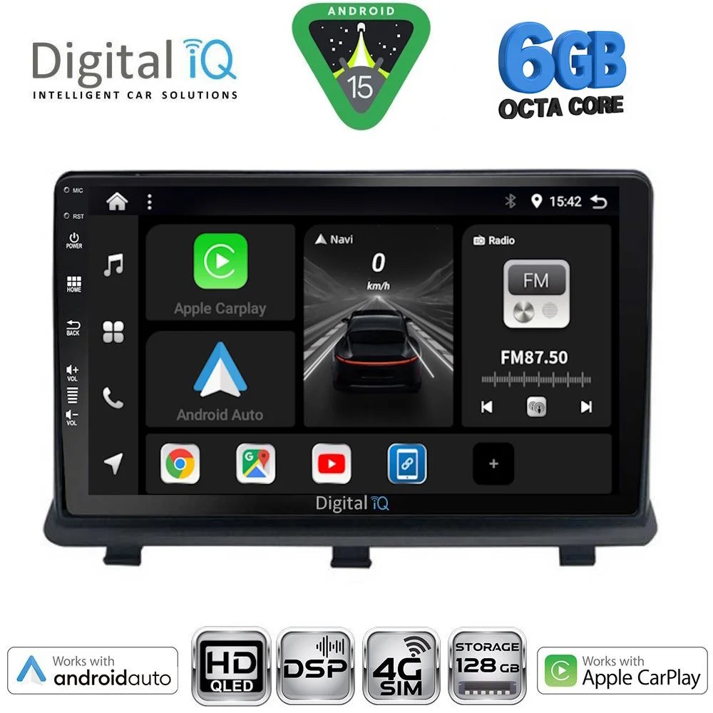 Φωτογραφία προϊόντος: DIGITAL IQ BXF 17480_CPAA (9inc) MULTIMEDIA TABLET for OPEL ANTARA mod. 2006-2016