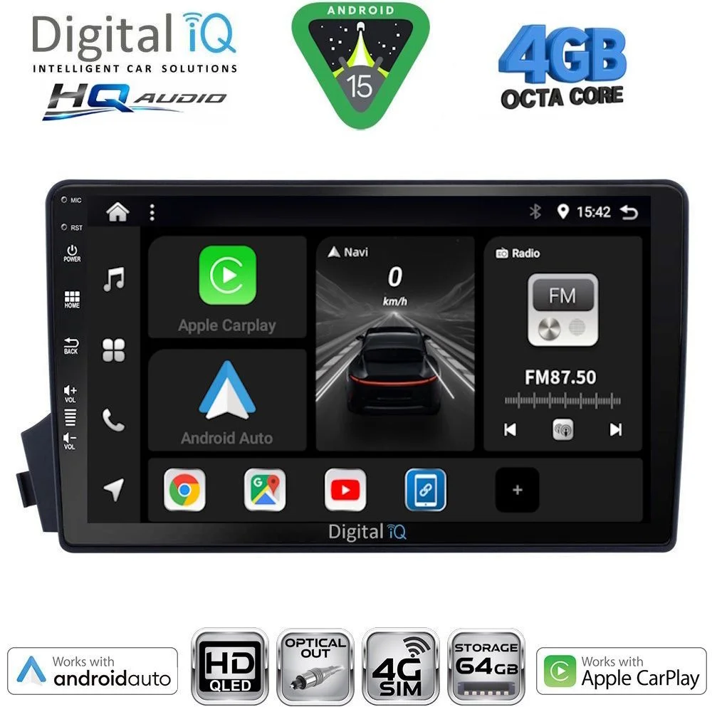 Φωτογραφία προϊόντος: DIGITAL IQ BXK 19650_CPAA (9inc) MULTIMEDIA TABLET for SSANGYONG ACTYON - KYRON mod. 2006-2015