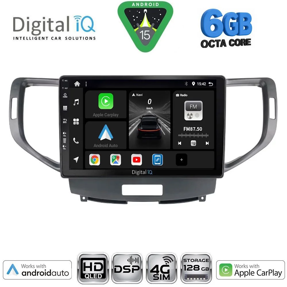 Φωτογραφία προϊόντος: DIGITAL IQ BXF 17183_CPAA (9inc) MULTIMEDIA TABLET for HONDA ACCORD mod. 2008-2013