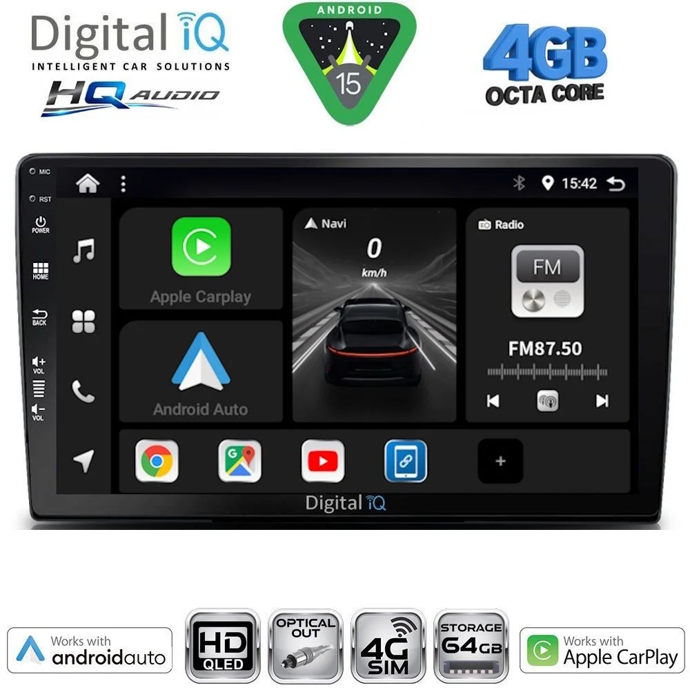 Φωτογραφία προϊόντος: DIGITAL IQ BXK 19722_CPAA (9inc) MULTIMEDIA TABLET for TOYOTA LANDCRUISER mod. 1998-2003