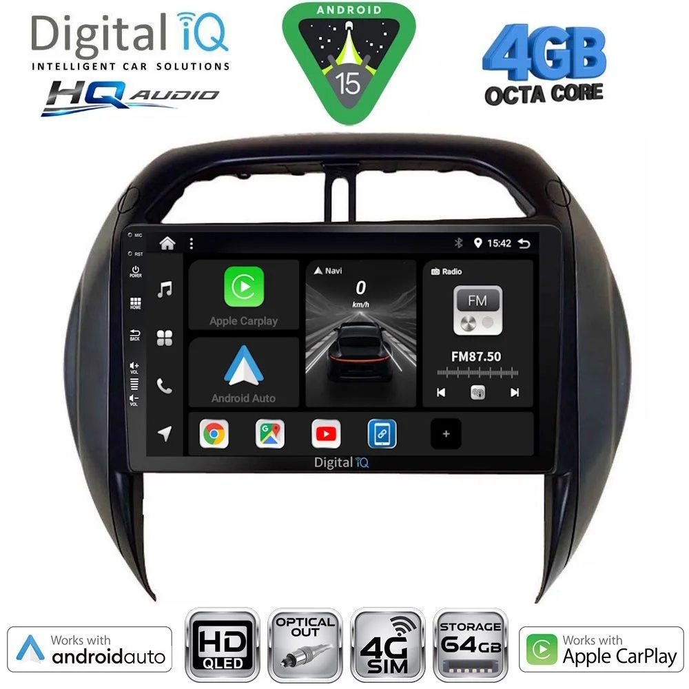 Φωτογραφία προϊόντος: DIGITAL IQ BXK 19730_CPAA CLIMA (9inc) MULTIMEDIA TABLET for TOYOTA RAV 4 mod. 2000-2006