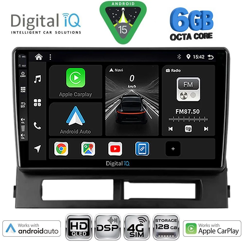 Φωτογραφία προϊόντος: DIGITAL IQ BXF 17728DASH_CPAA (9inc) MULTIMEDIA TABLET for TOYOTA PRIUS mod. 2003-2009 (Supports Original Clima-HYBRID)