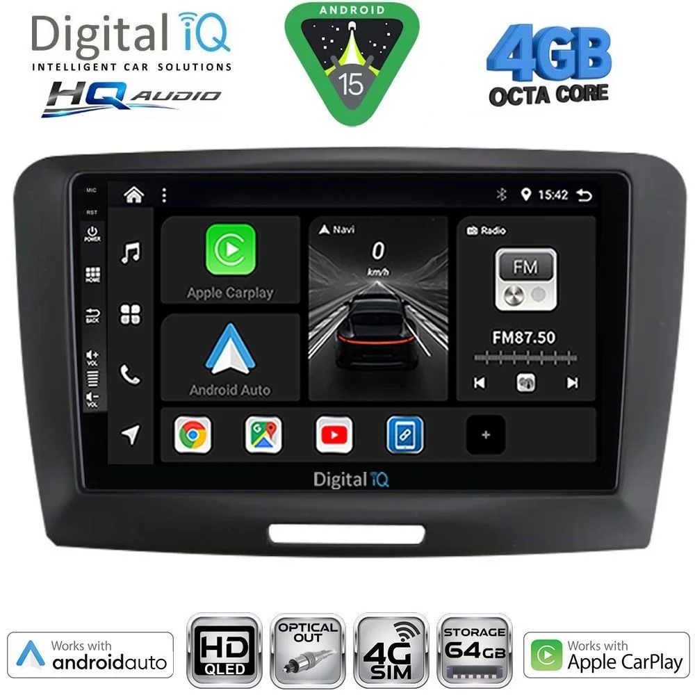 Φωτογραφία προϊόντος: DIGITAL IQ BXK 19604A_CPAA (9inc) MULTIMEDIA TABLET for SKODA SUPERB mod. 2008-2015