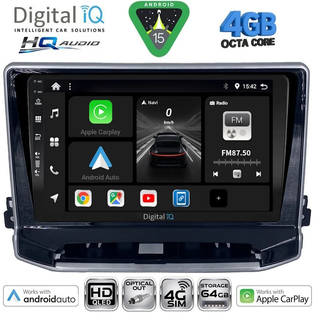 Φωτογραφία προϊόντος: DIGITAL IQ BXK 19279_CPAA (10inc) MULTIMEDIA TABLET for JEEP COMPASS mod. 2022-2026